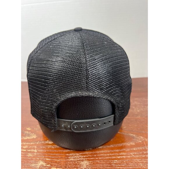 Vintage Germany Deutschland Embroidered Patch Black Snapback Trucker Hat X3 - Picture 2 of 4